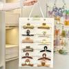Hair Bows Organizer Wall Hanging Large Capacity Headband Holder Hair Clip Storage Hanger Space Saving Accessory For Girl Room