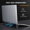 2/4Pcs Foldable Laptop Stand Adjustable Portable Notebook Riser Cooling Holder Bracket For Tablet PC Computer