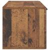 Wall Mounted TV Cabinet Reclaimed Wood Look 98 x 31 x 30 cm Particleboard