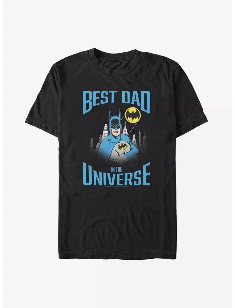 Comics BatUnisex Best Bat Dad Black TShirt S