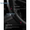 Geely Xingrui L Carbon Fiber Steering Wheel Cover, Sweat-Absorbent, Ultra-Thin, All-Season, Fits Models 21-24