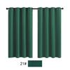 Vysoce přesné jednobarevné závěsy Zatemňovací závěsy Odolná látka Tepelně izolované okenní dekorace Moderní domácí dekorace