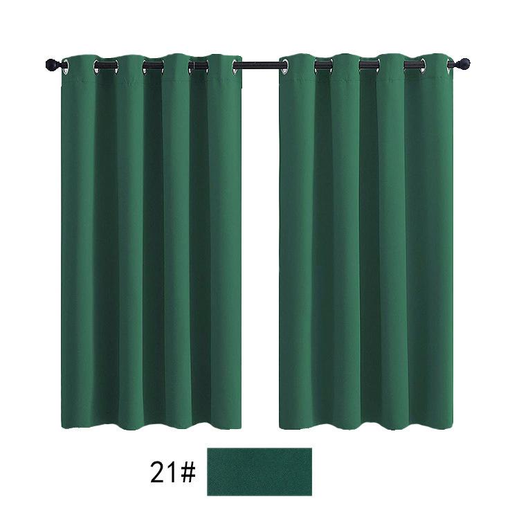 Vysoce přesné jednobarevné závěsy Zatemňovací závěsy Odolná látka Tepelně izolované okenní dekorace Moderní domácí dekorace