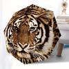Wild Tiger Print Umbrella, Portable 3 Fold Compact Umbrella for Men & Women,S110