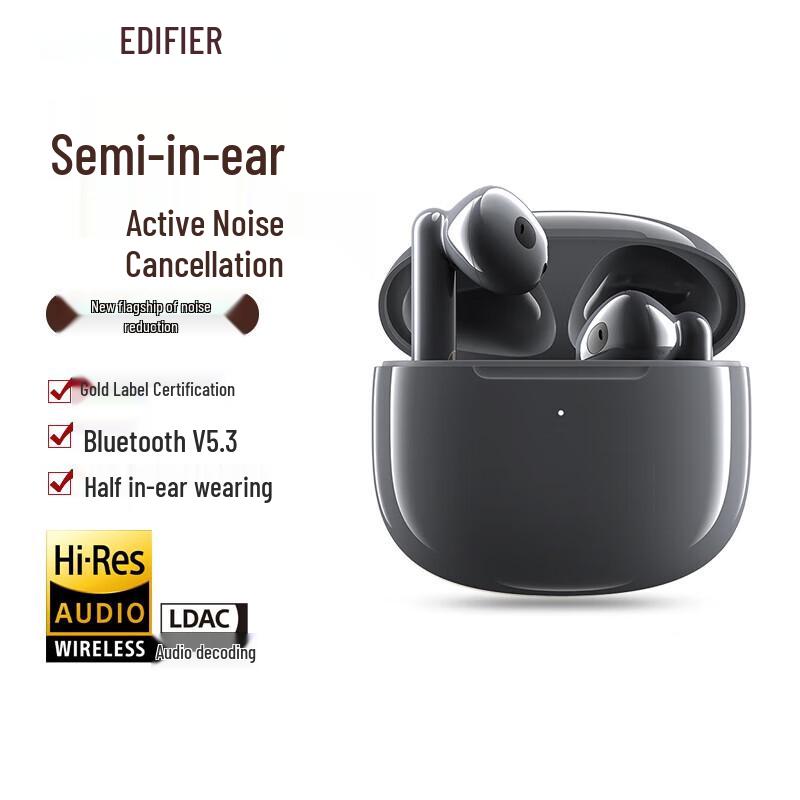 

Edifier Lolli3 ANC Semi-in-Ear Bluetooth Earbuds