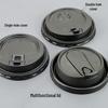 Double-Layer Paper Milk Tea & Coffee Cups with Lids - 500ml & 700ml