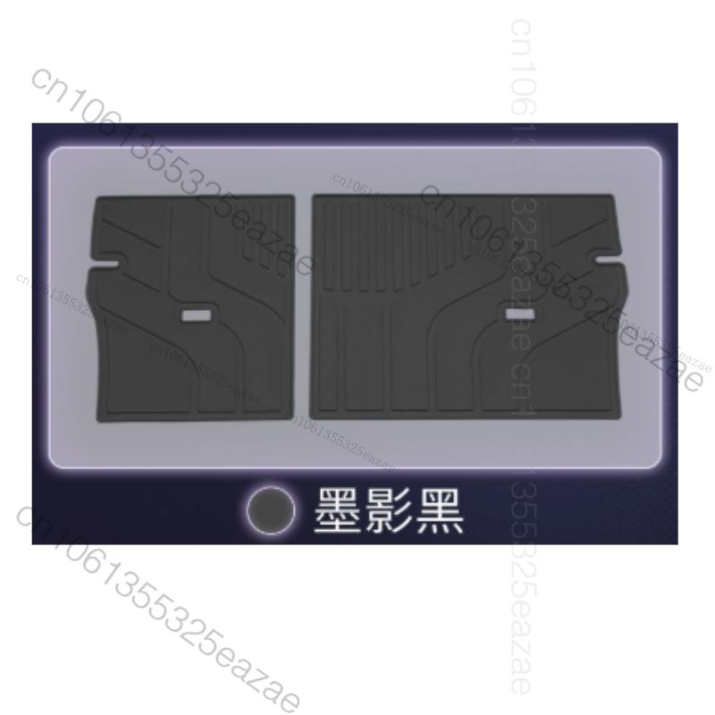 For Geely Galaxy Starship 7 EM-i 2025 2026 Rear Seat Backrest Protective Pad Trunk Mat Anti-Kick Pad Car Interior Accessories