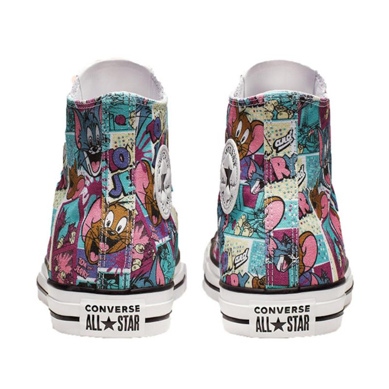 Converse All Star Get Tubed Cat & Mouse High Top Espadrilles Unisex Multicolour