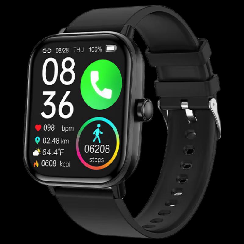 PEAK Smart Sports Watch with Bluetooth Call Health Monitor