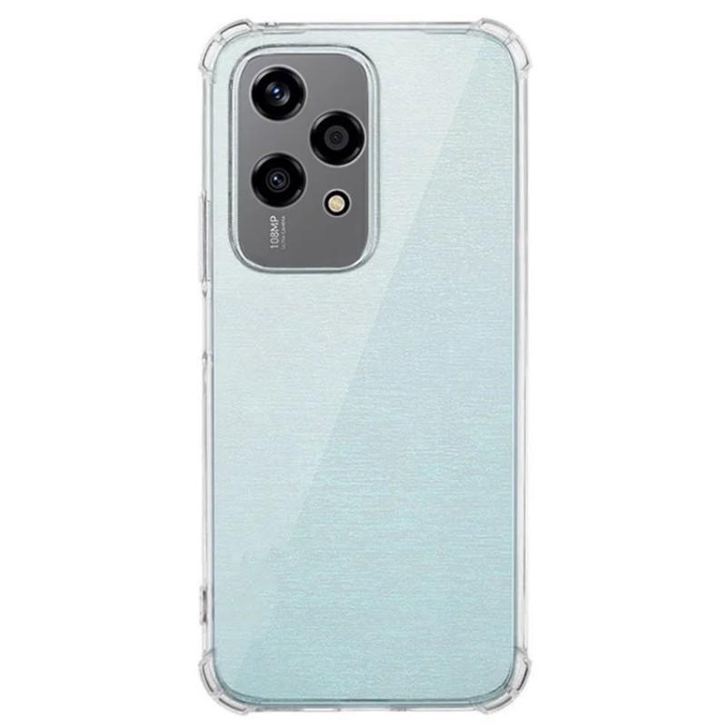 For Honor 200 Lite TPU Case WANLONFENG WL3 Series 1.5mm Phone Cover with Tempered Glass Film