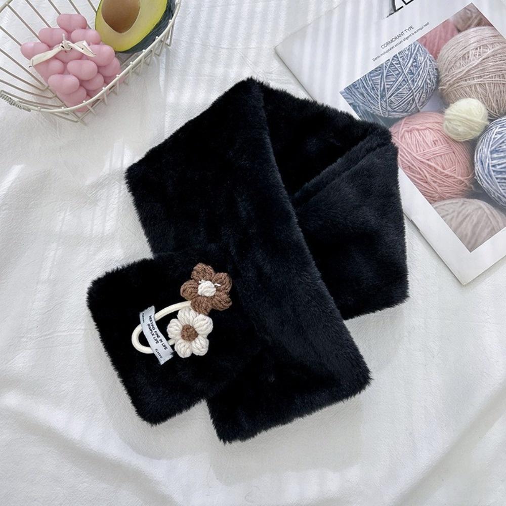 Faux Fur Women Scarves Ultra Lady Neck Warmer New Fluffy Neck Wrap  Cold Weather