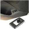 ABS Carbon Fiber Car Interior Tailgate Switch Button Trim For BMW X1 -24