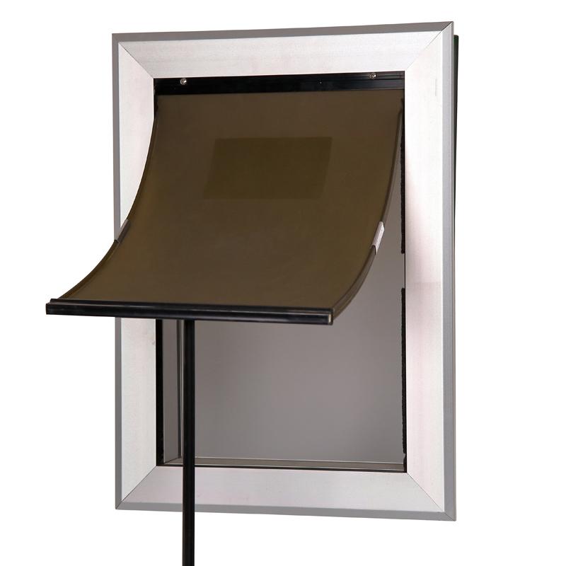 Aluminum Ruff-weather Pet Doors Flap Interior Magnetic Dog Cat Screen Door for Large Medium Dogs