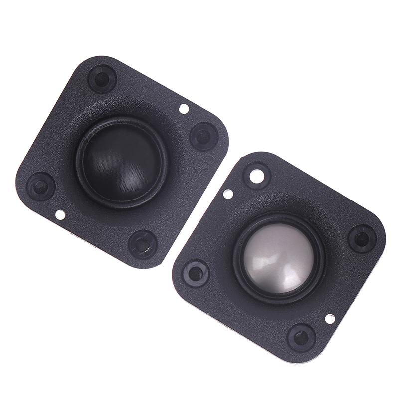 2 Stück 2 Zoll Audio-Lautsprecher 4 Ohm 20W 48mm Hochtöner Hifi Musiklautsprecher Seidenmembran-Hochtöner DIY Heimkino-Lautsprecher