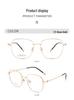 2026 Ultra-Light Pure Titanium Unisex Eyeglasses Frame, Slim Square Design, Compatible with Myopia Lenses