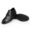 Large Size Shoes, Leather Shoes, Men'S Genuine Leather First Layer Cowhide British Style Brock Engraved Business Dress Wedding Shoes