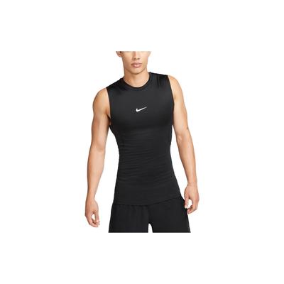 Pro Solid Quick-Dry Compression Sleeveless Training Top Men Tops Black FB7915-010