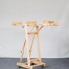 Adjustable Beech Wood Easel: Floor & Tabletop Folding Stand for Sketching & Oil Painting