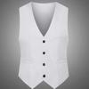 Gilet de costume pour homme coupe slim style coréen - Nouveau design sans repassage
