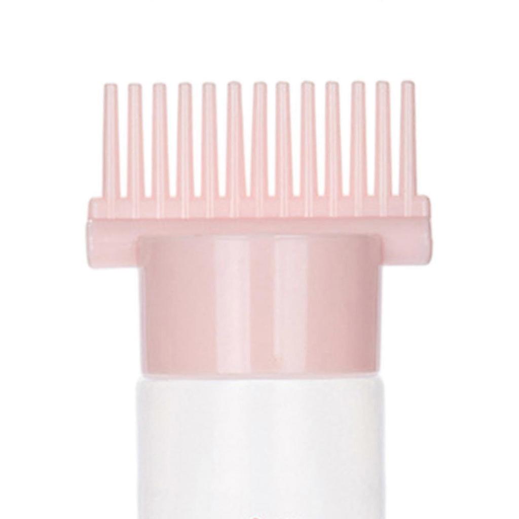 Hair Dye Applicator Bottle 180ml with Comb, Precise Root Application for Salon and Home Use