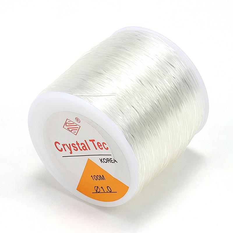 

Прозрачный эластичный хрустальный эластичный шнур для бисероплетения, эластичная нить, проволочная линия для изготовления ювелирных изделий, фурнитура для самостоятельного изготовления