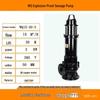 WQ High Flow Explosion-Proof Submersible Sludge Pump for Basements