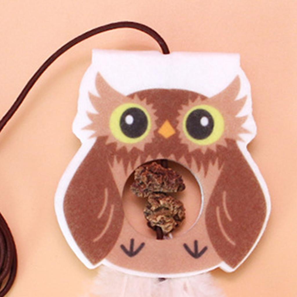 Einziehbares Katzenfeder-Spielzeug 2 m langes elastisches Seil Katzenminze enthalten leuchtende Farben zum Aufhängen an der Tür Katze