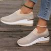 Spring/Autumn Comfortable Sneakers Bling Slip-on Casual Shoes for Women Sneakers Mesh Breathable Light Women's Vulcanize Shoes