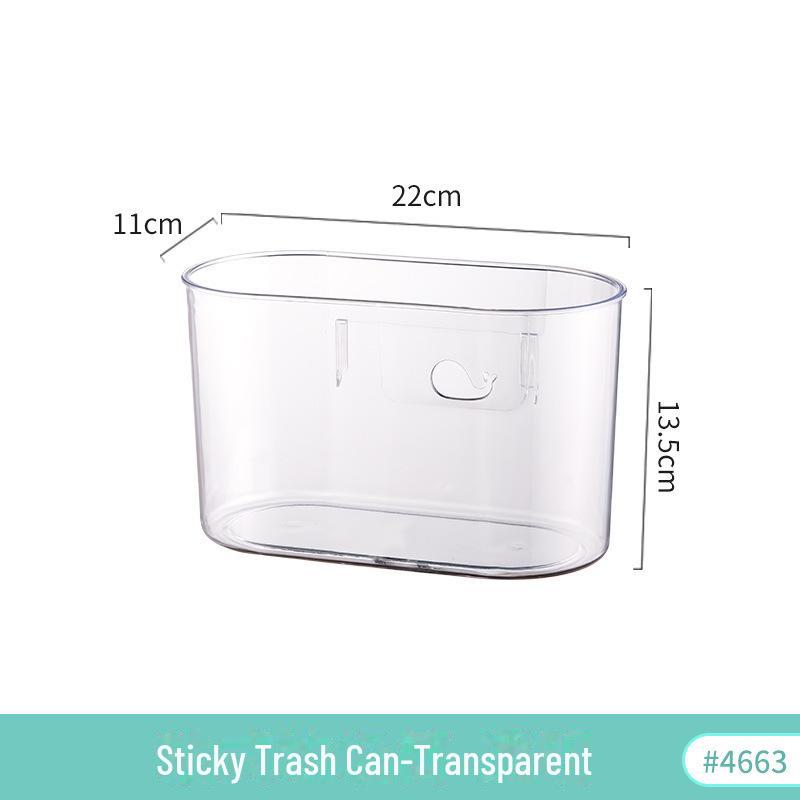 Cubo de Basura Colgante de Pared para Cocina y Baño con Tapa