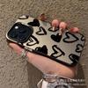 Graffiti Love Applies To Apple 15 Colored Silver iPhone14Pro Creative 11promax Matte 16 Protective Case 17