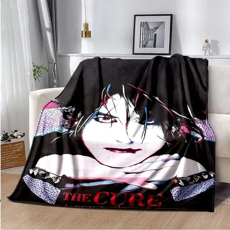 The Cure Sports Deka, Lehká Teplá Izolace Pohovka Postel Kancelář Auto Chrániče Kolen Deky, Decke, couverture, stragulum
