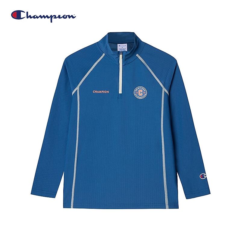 Champion Kids' Half-Zip Thermal Long Sleeve Top