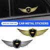 Auto Styling 3D Metall Flügel Kofferraum Seitenfenster Karosserie Aufkleber Decal Für Lacetti Aveo Cobalt Cruze Malibu Trax Camaro