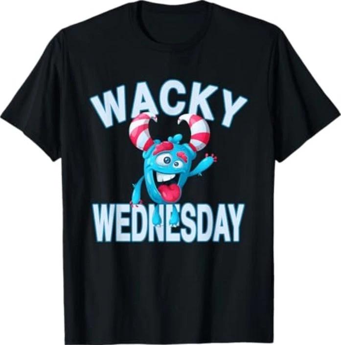 Wacky Wednesday Kids and Teachers Mismatch Day Spirit Week T-Shirt 4XL