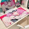 Hololive Mori Calliope Mouse Mat Rubber Desk Mat Office Large Gaming Mousepad Anime Locking Edge Mouse Pad Gamer Non-Slip Carpet