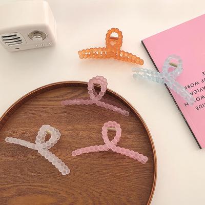 New Versatile Grab Clip Jelly Hair Grab Plate Hairpin Girls Women Headwear Hair Styling Tools Accessories