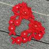 Polyester Light Water Soluble Flower Bead Clothing Wedding Dress Diy Accessories Lace Cloth Sticker