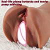18 Sex Toy Masturbator for Man Pocket Pusssy Silicone Brown Vaginal Realistic Vagina Vacuum Suction Penis Massager Sex Shop