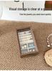 Compact Jewelry Storage Box: Solid Wood Black Walnut Display Stand for Necklaces, Earrings, Studs, Rings, and Bracelets.