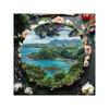 Round Metal Tin Sign New Zealand Bay Landscape Wall Art Living Room Decor Vintage Poster Home Decoration