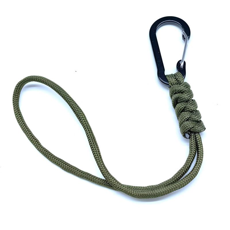 Tolex Outdoor Camping Handmade Woven Keychain Lanyard