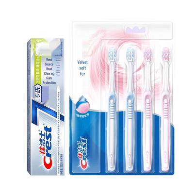 Crest Gum Care Toothpaste & Velvet Toothbrush Set
