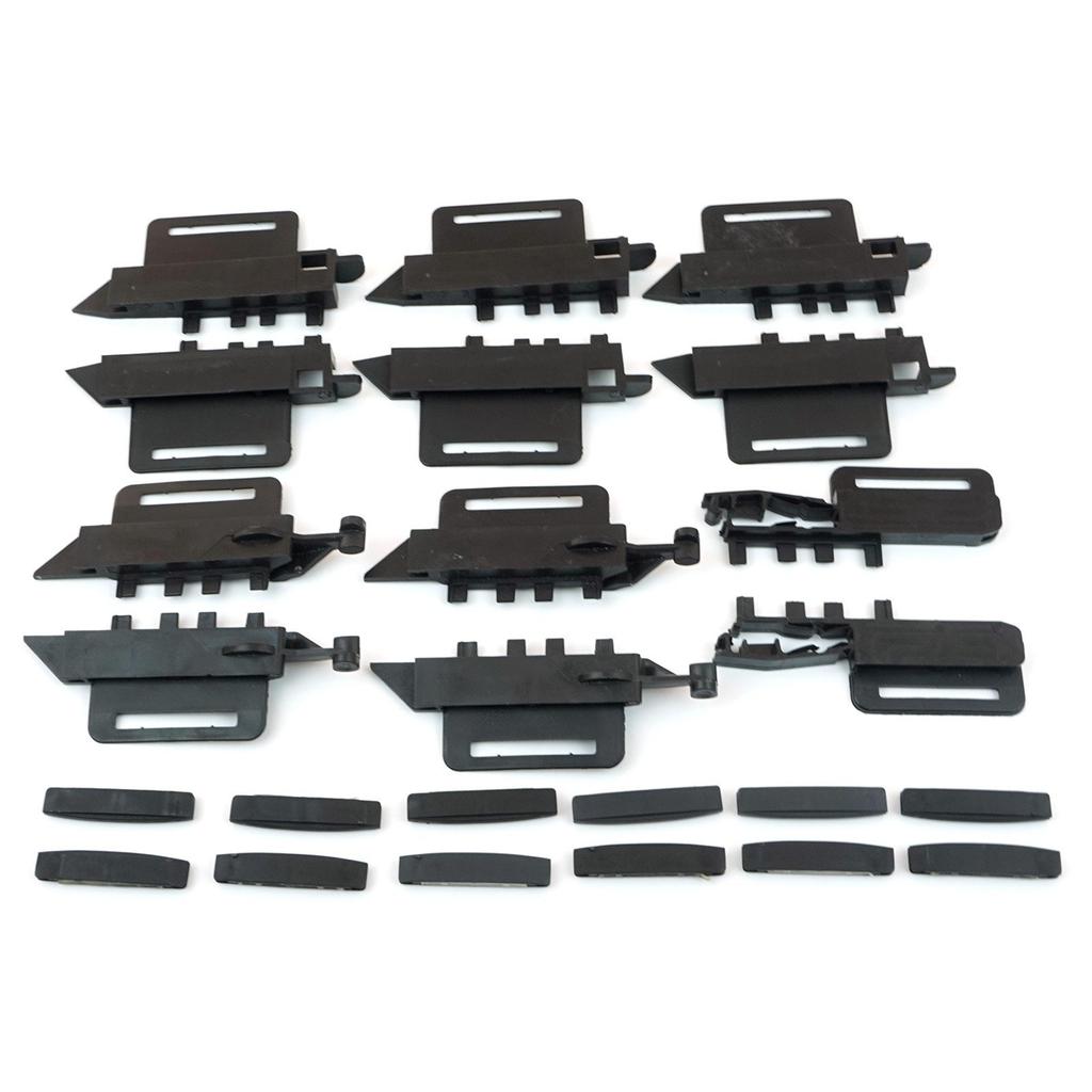 ESC Auto Parts ESR45 Roof Curtain Repair 24 Pieces Set 84001TY For Peugeot 307 SW Fast Shipment Free Shipment Ship From Turkey