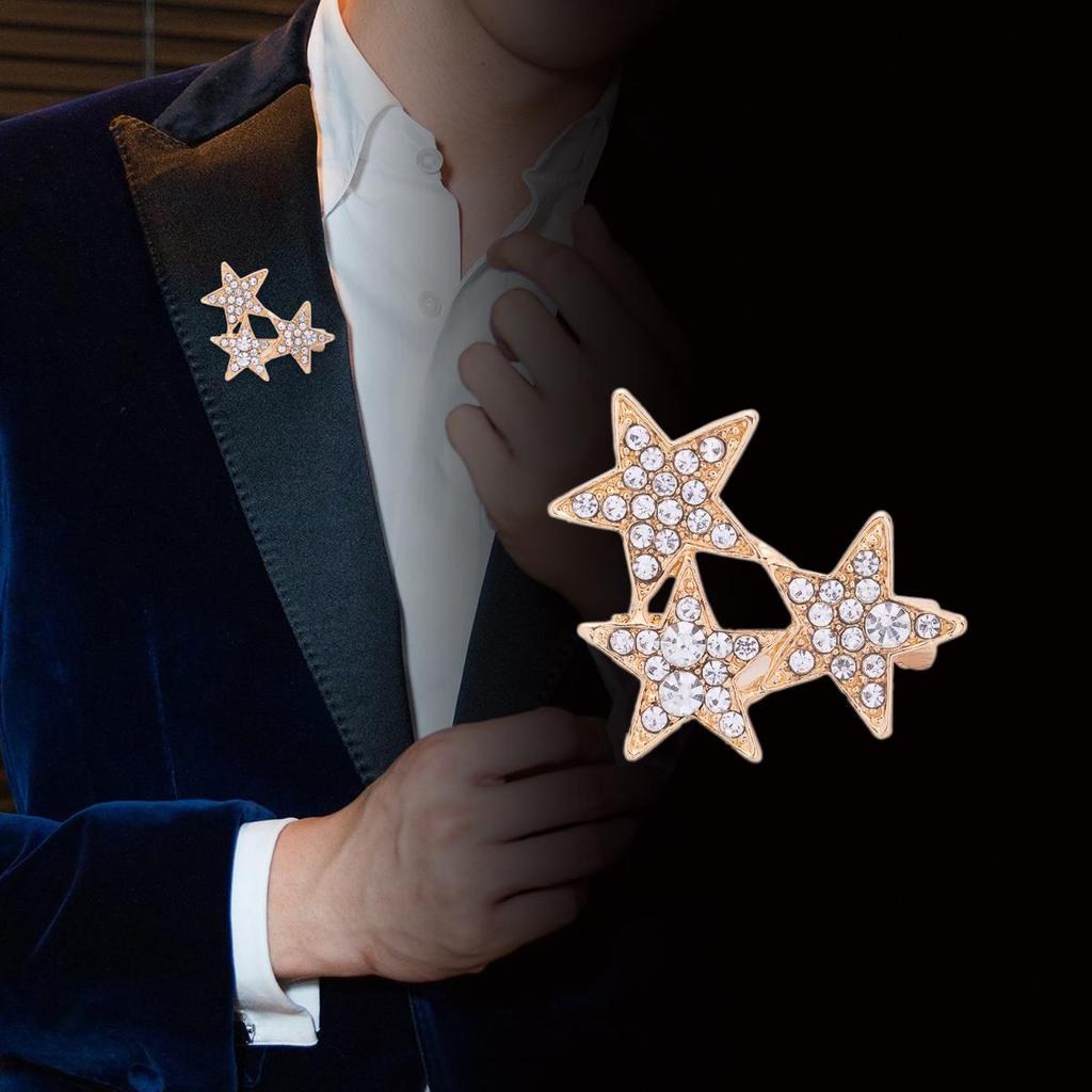 Unisex Fashion Suit Brooch & Corsage Pin for Sweaters