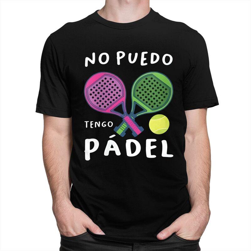 Male Why I Lose At Padel Tennis Funny Excuses T Shirt Streetwear Short Sleeves Pure Cotton Tshirt Fashion Graphic Tees Shirt
