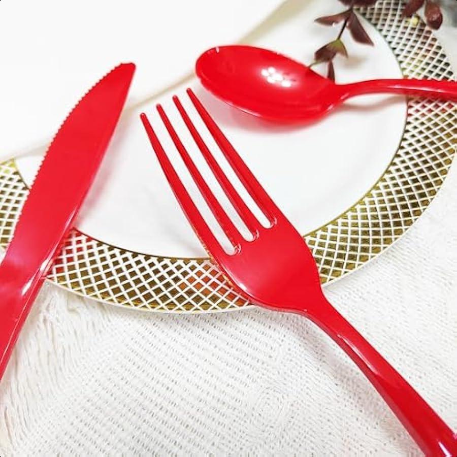 

Набор одноразовых пластиковых столовых приборов, 150 шт. Пластиковые столовые приборы Сверхпрочные наборы посуды по 50 штук вилок, ложек и ножей Одноразовые United States