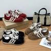 Dexun Shoes Women's Autumn New Versatile Retro Platform Casual Shoes Color Matching Sports Shoes Retro Forrest Gump Shoes Women
