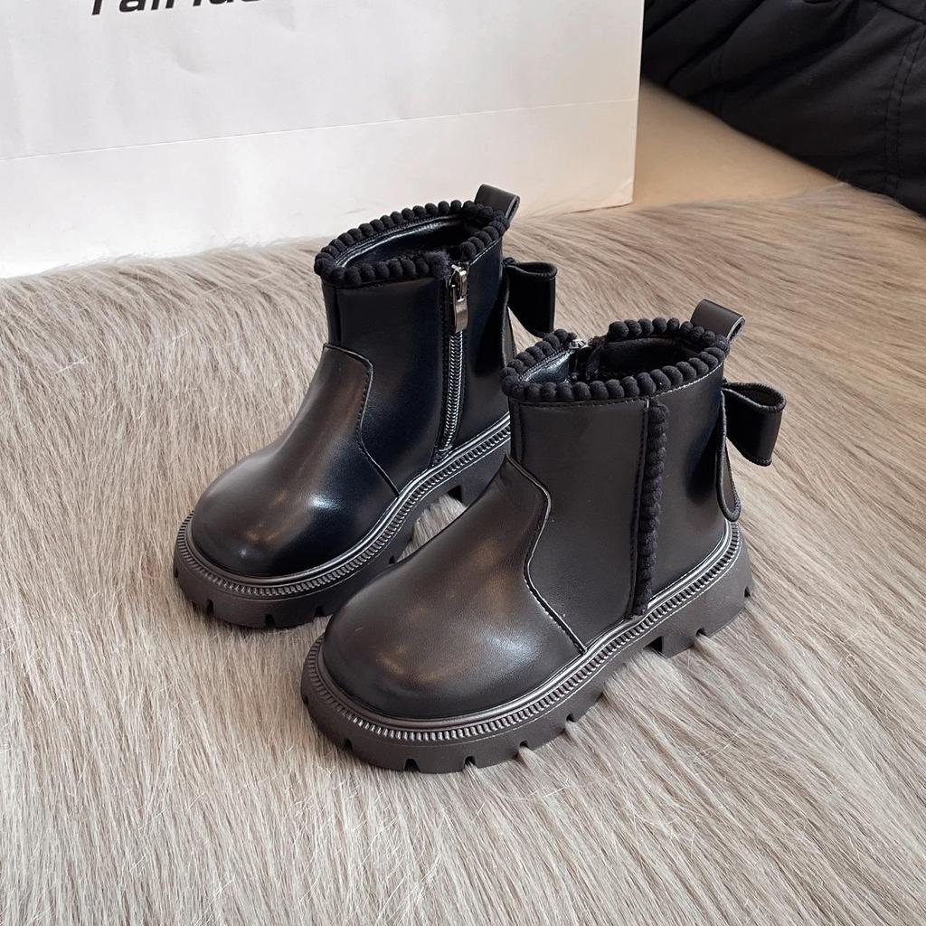 Mädchen Martin Boots im Prinzessinnenstil - Weiche Sohle, Samtfutter, Herbst/Winter 2025