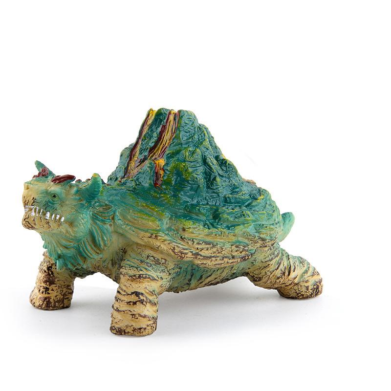 Animal Figures Decorations Model Simulation Mythology Dragon White Tiger Basaltic Suzaku Magic Real Color Solid Model Ornaments