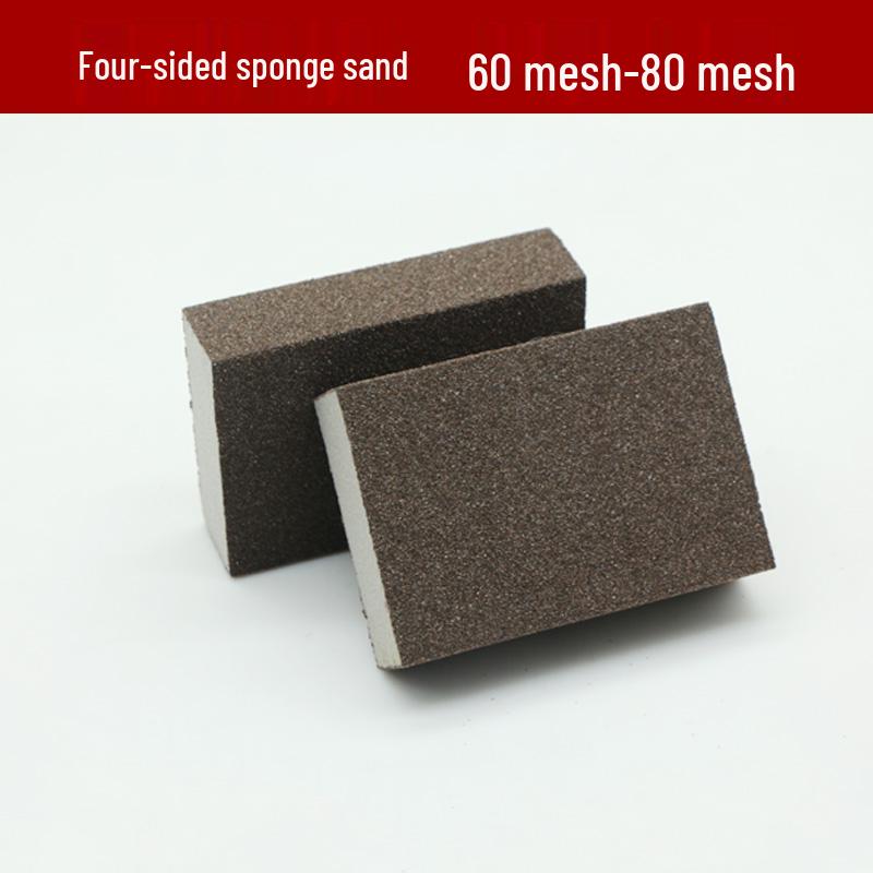 Elastic, Wear-Resistant Sanding Sponge Blocks for Woodworking and Polishing